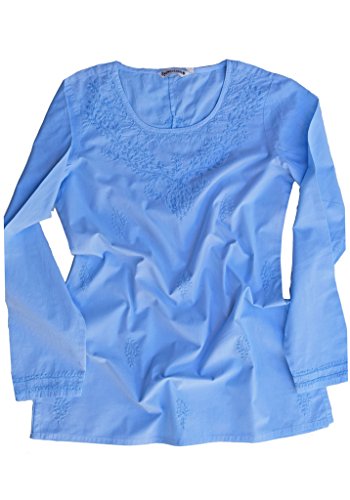 Light Blue Embroidery on Light Blue