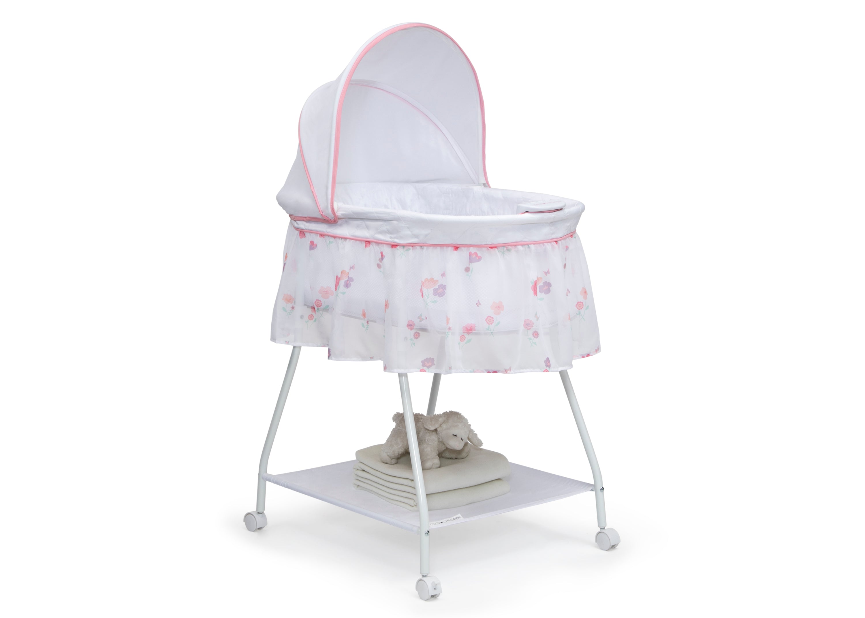 Classic Breeze Bassinet - Portable Baby Crib for Newborns & Infants | Lightweight & Breathable Mesh Design | Perfect for Nursery, Travel & Bedside Sleeping