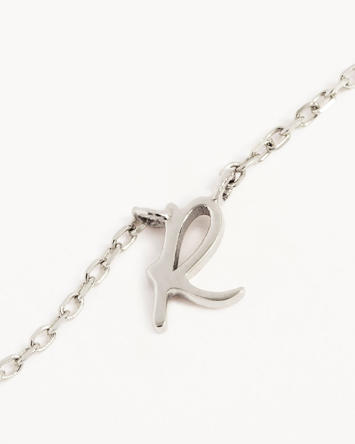 Sterling Silver Love Letter Necklace for Women - Personalized Engraved Pendant Jewelry Gift for Anniversary, Valentine's Day & Romantic Occasions