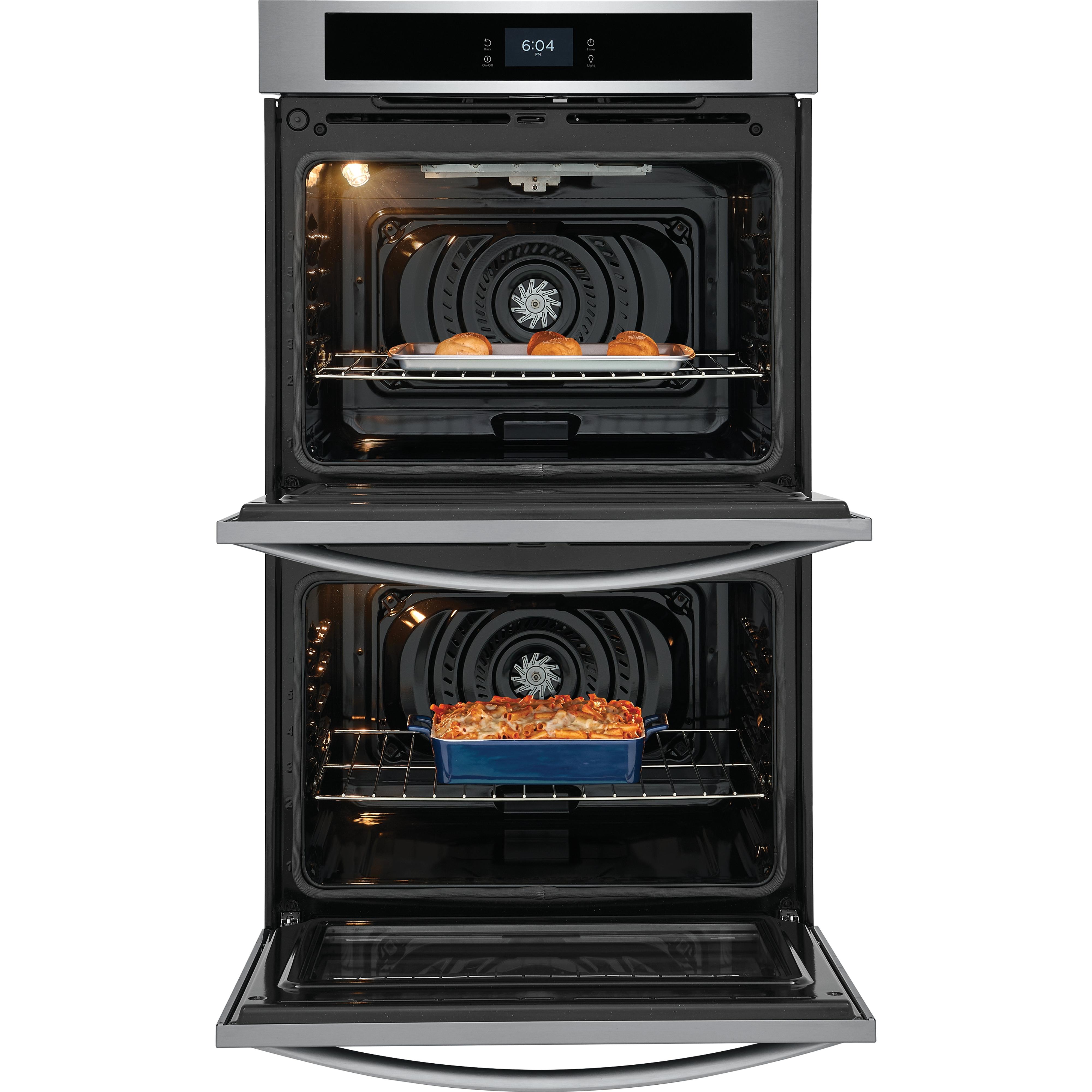 30 Inch Frigidaire Built-In Double Wall Oven with Convection - FCWD3027AS - Perfect for Modern Kitchens and Home Baking