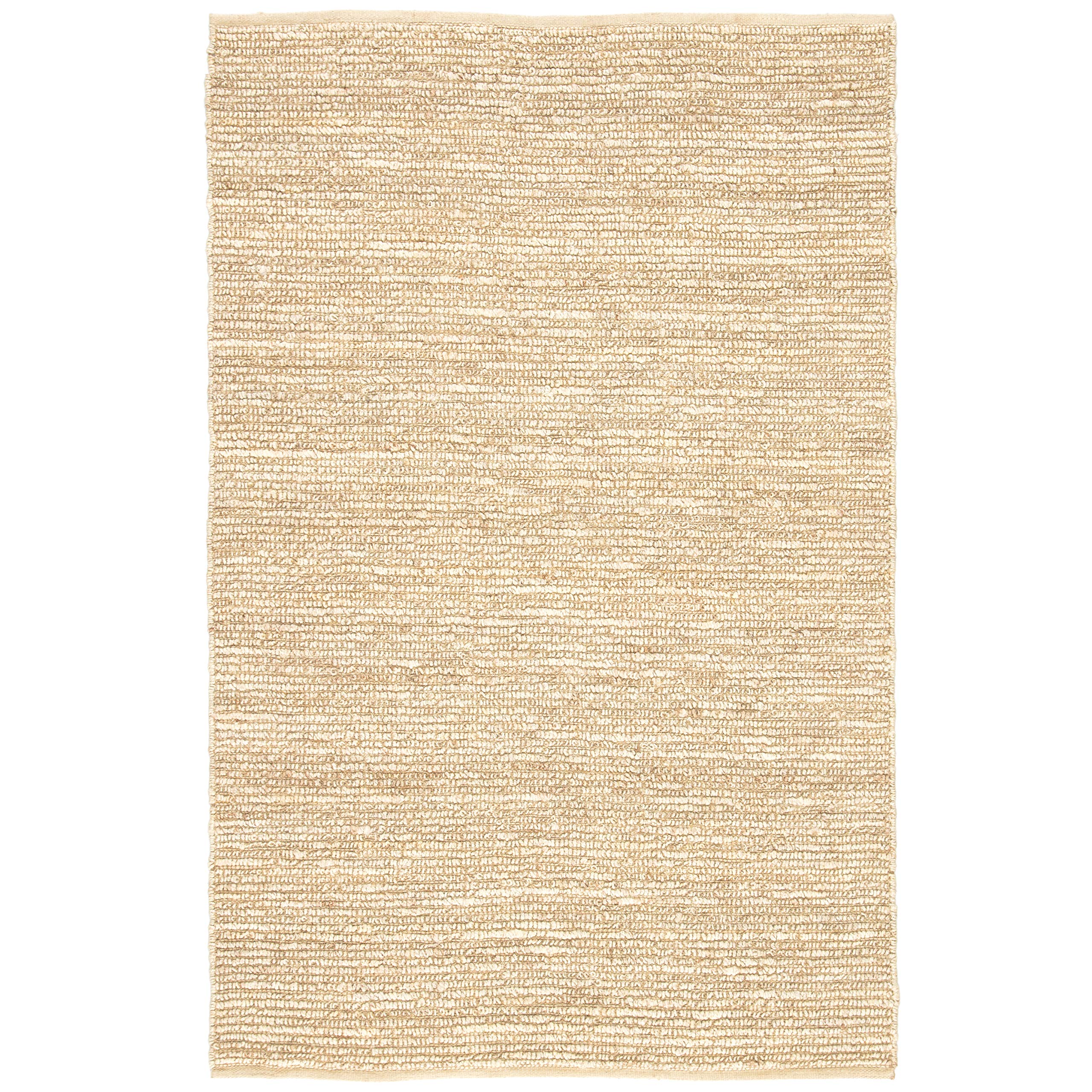 Jaipur Living Havana 5' x 8' Natural Fiber Solid White Area Rug - Perfect for Living Room, Bedroom & Boho Home Decor
