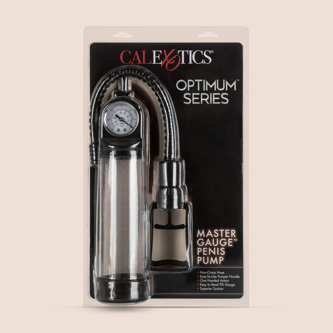 Optimum Series® Master Gauge™ Penis Pump with Easy-to-Read Pressure Gauge - Enhance Intimacy & Performance for Men | Perfect for Couples, Solo Use & ED Therapy