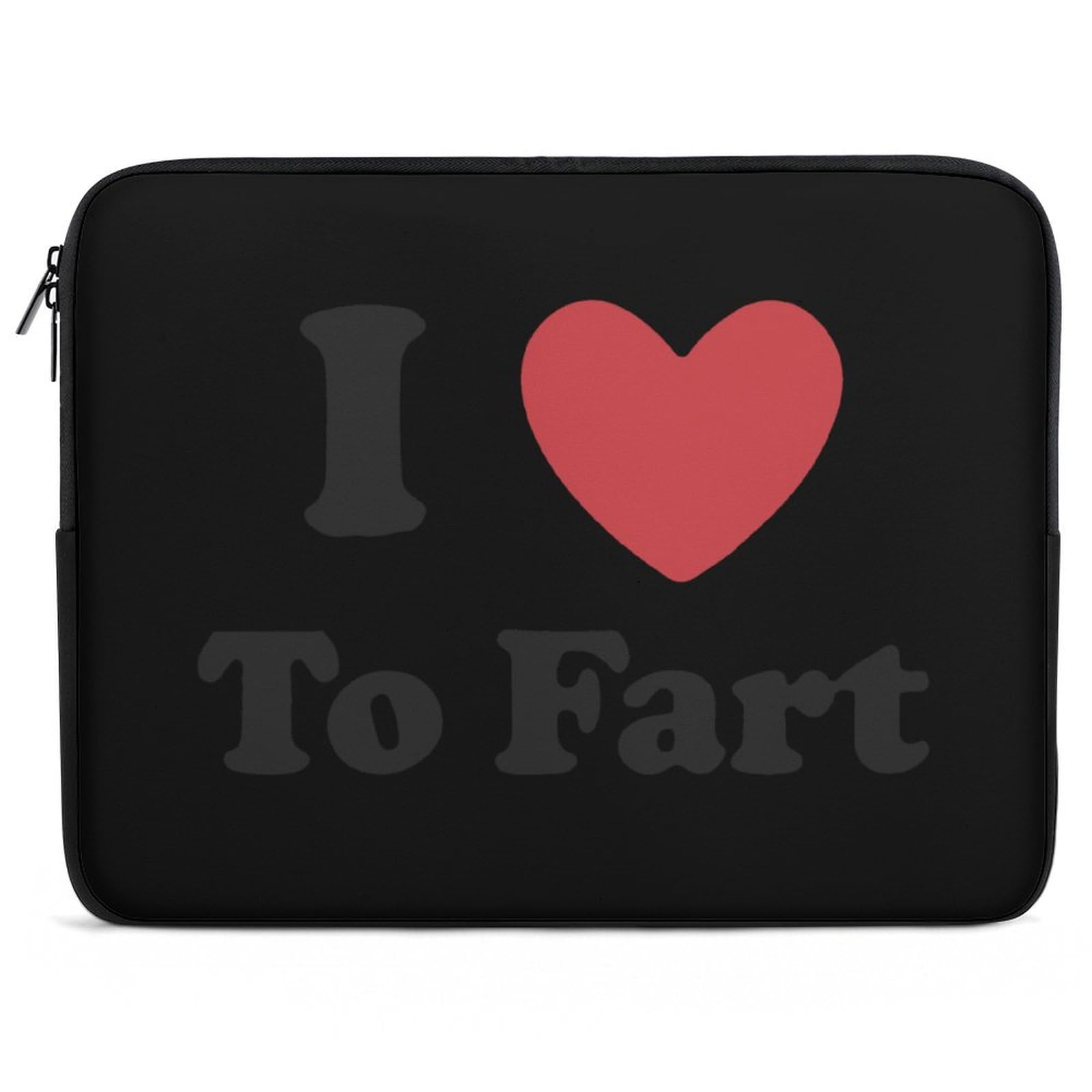 I Love to Fart Personalized Laptop Bag - Slim Business Casual Briefcase for Work, School & Travel