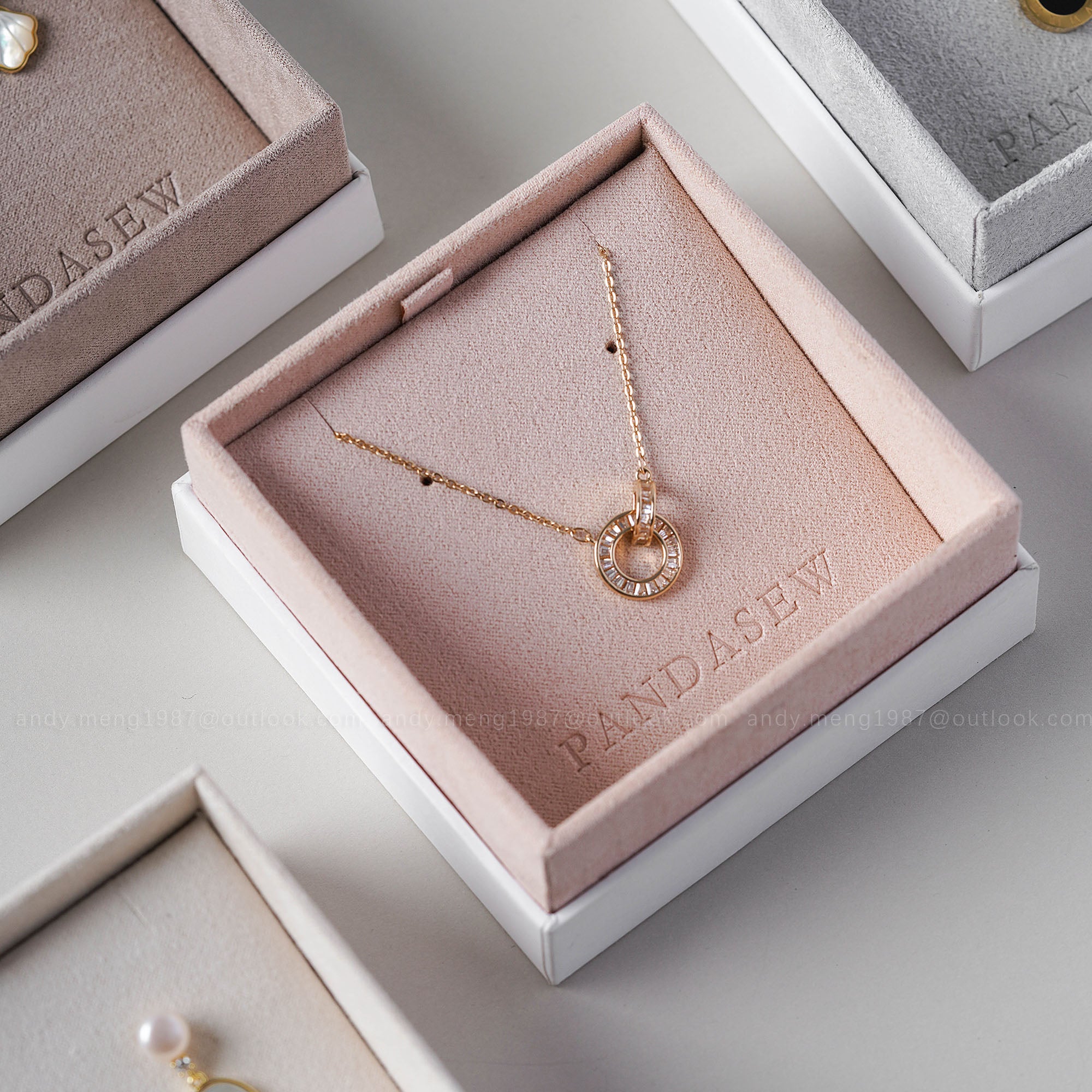 50pcs 8.5x8.5x4cm Personalized Jewelry Gift Box Set - Velvet Lined Suede Covered Storage Case for Necklace, Earrings & Rings - Perfect for Wedding, Birthday & Anniversary Gifts