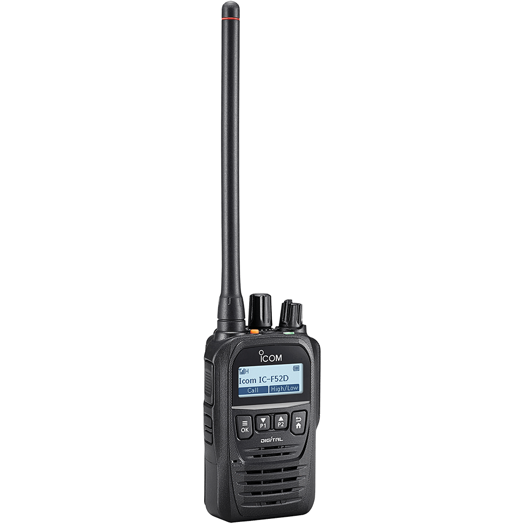 ICOM F52D F62D Two-Way Radio - Long Range Communication for Outdoor Adventures, Construction & Emergency Preparedness