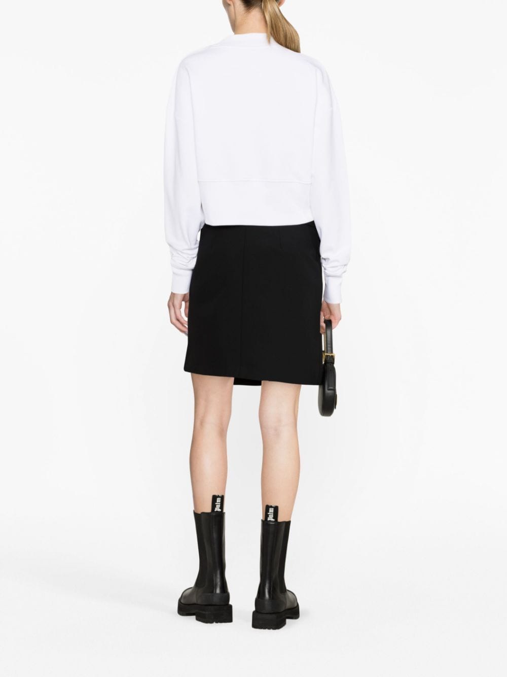Balmain Women's White Cashmere Sweater - Soft Luxury Knitwear for Fall & Winter | Perfect for Office, Parties & Casual Outfits