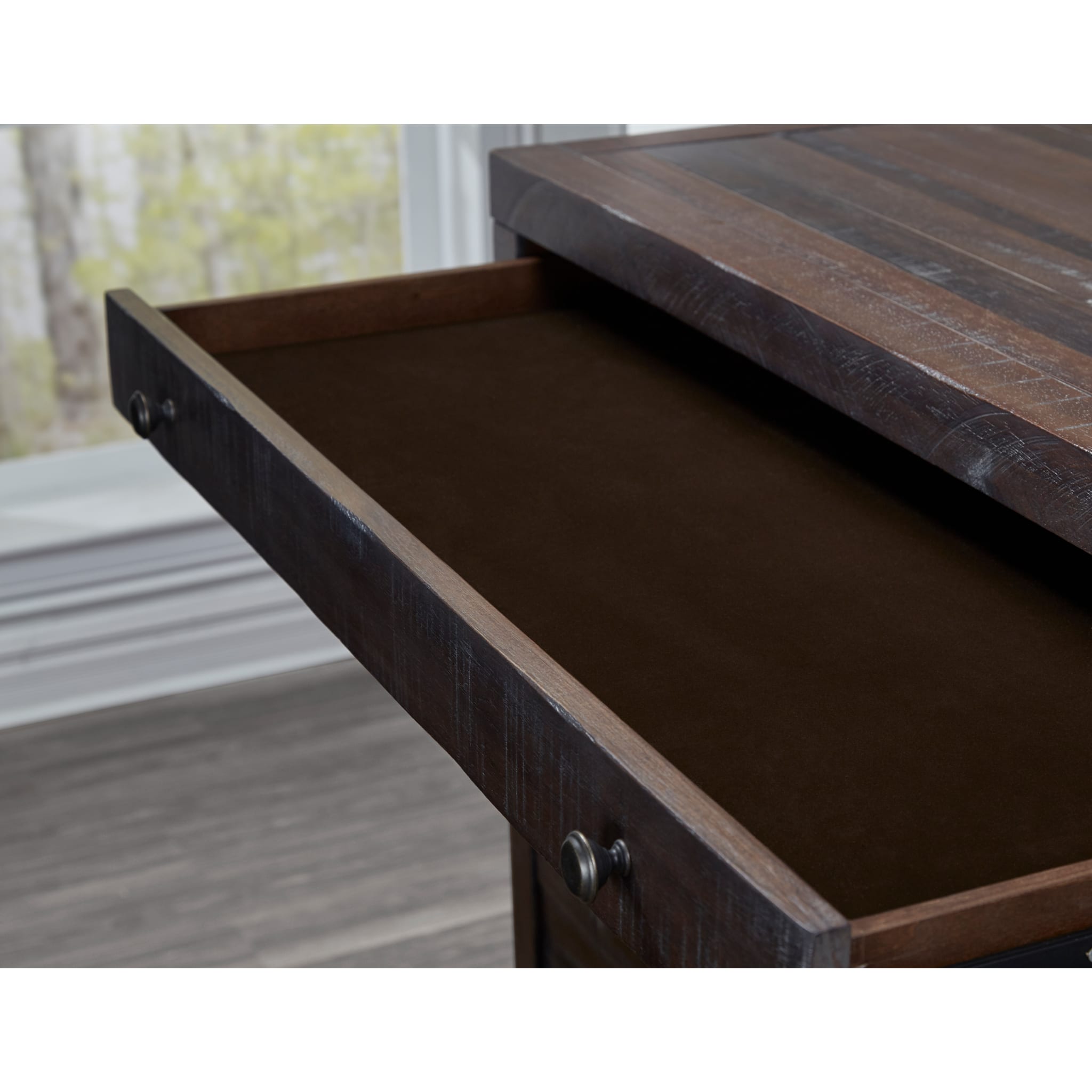 Townsend 5-Drawer Solid Wood Dresser in Java Finish - Perfect for Bedroom Storage & Organization