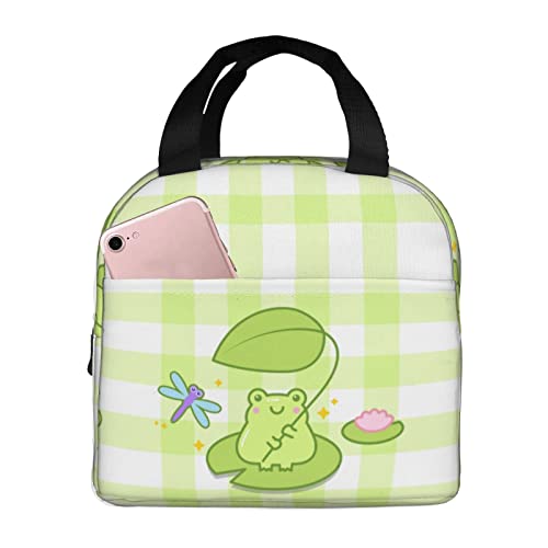 Cute Frog Hold A Leaf With Dragonfly