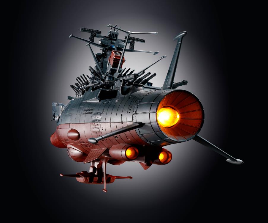 Bandai Soul of Chogokin GX-86 Space Battleship Yamato 2202 Die-Cast Metal Model - Premium Collectible Anime Ship Figure for Display & Gifts | Perfect for Anime Fans & Sci-Fi Collectors