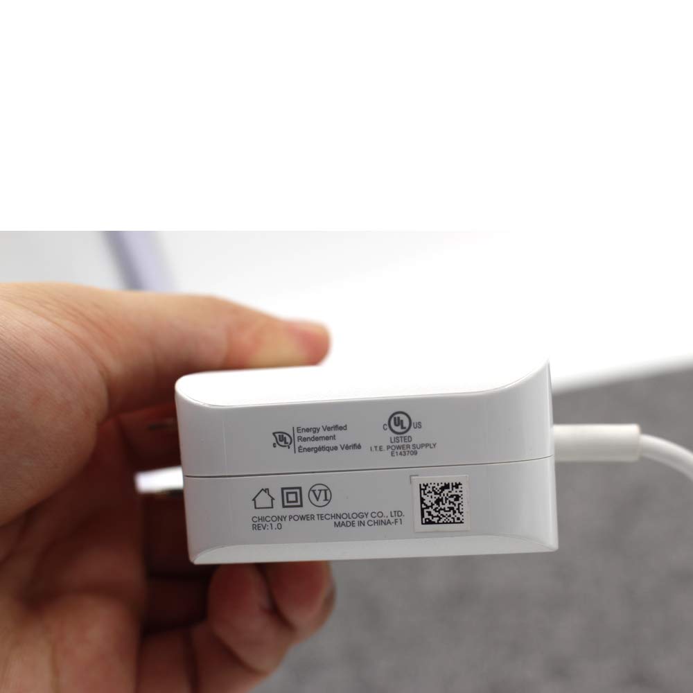 65W 19V 3.42A AC Power Adapter Charger for Samsung Notebook 9 NP900X5N-X01US Laptop - Fast Charging, Lightweight & Portable - Perfect for Home, Office and Travel Use