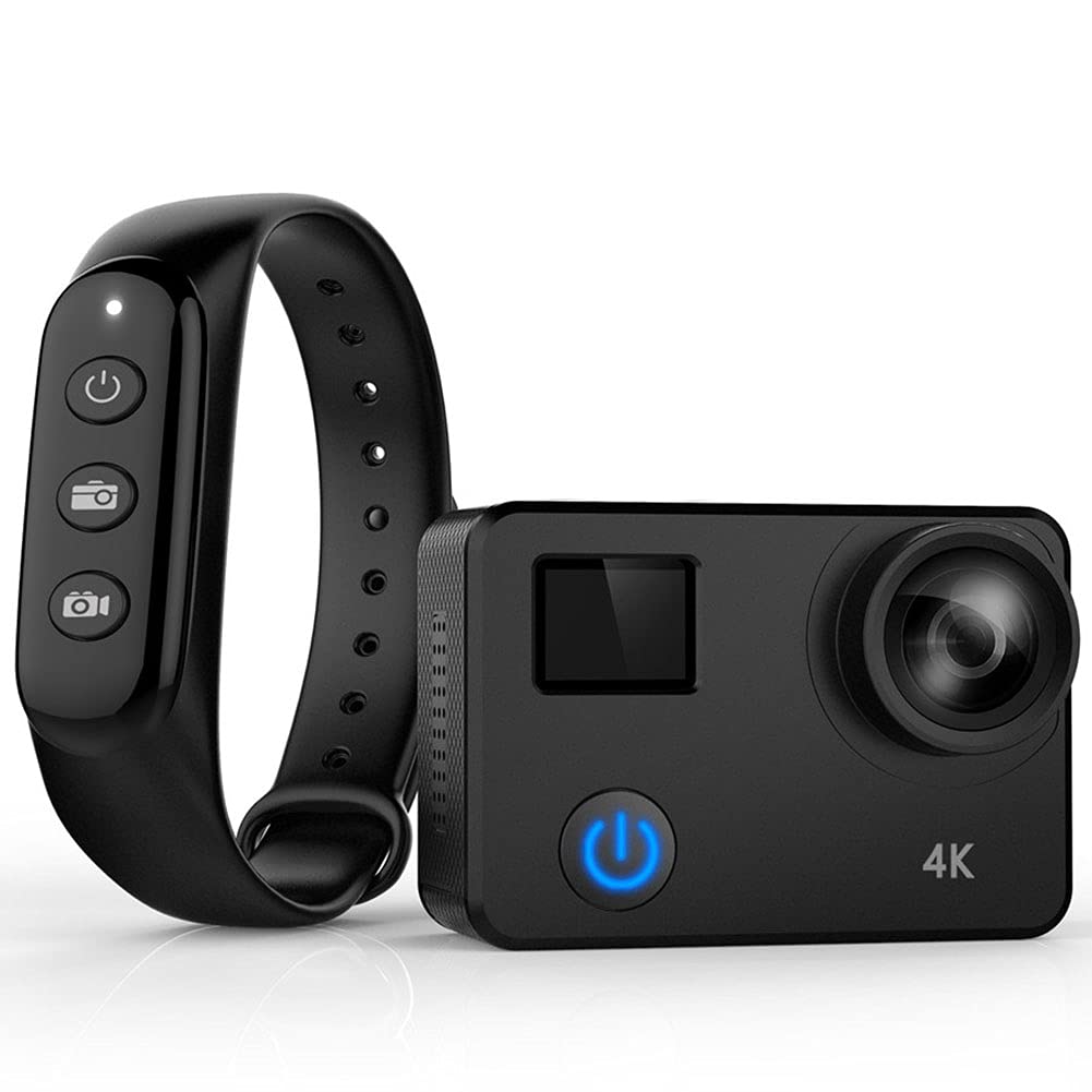 TYREE 4K Ultra HD Waterproof Action Camera with WiFi, Remote Control & 50FPS - Perfect for Surfing, Skiing, Cycling & Outdoor Sports Adventures