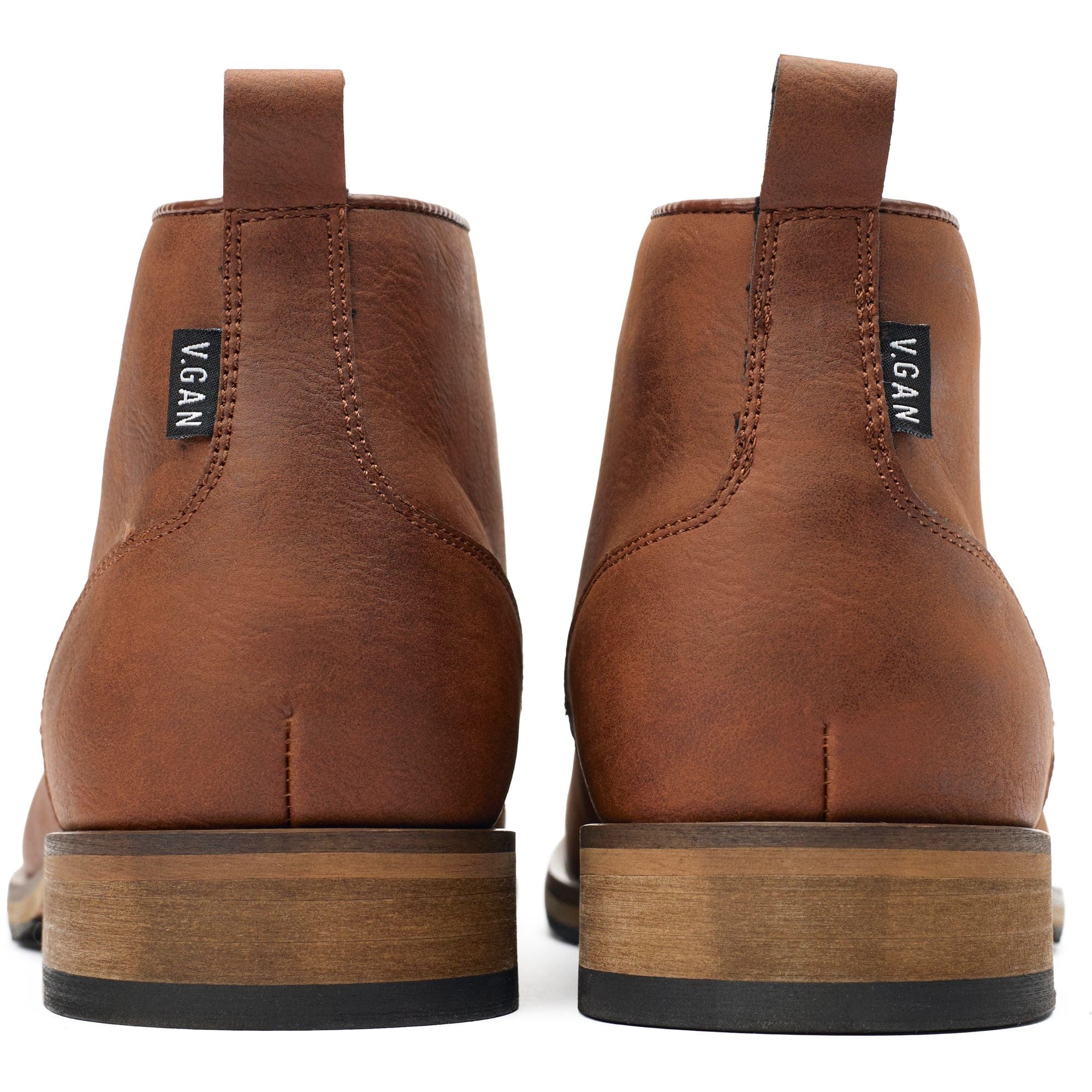 Goji 2 Men's Vegan Leather Chukka Boots - Tan | Comfortable & Stylish Casual Shoes for Men | Perfect for Work, Travel & Everyday Wear