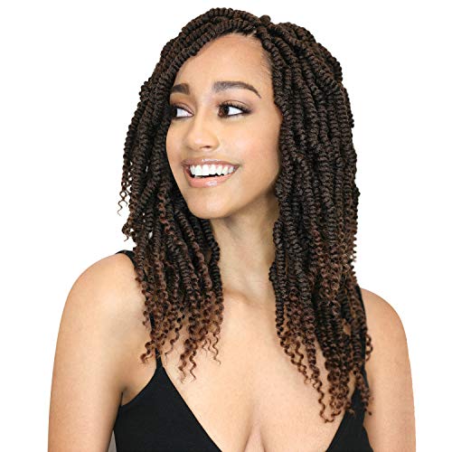 Model Model Hair Crochet Braids Glance 2X Bomb Twist 12