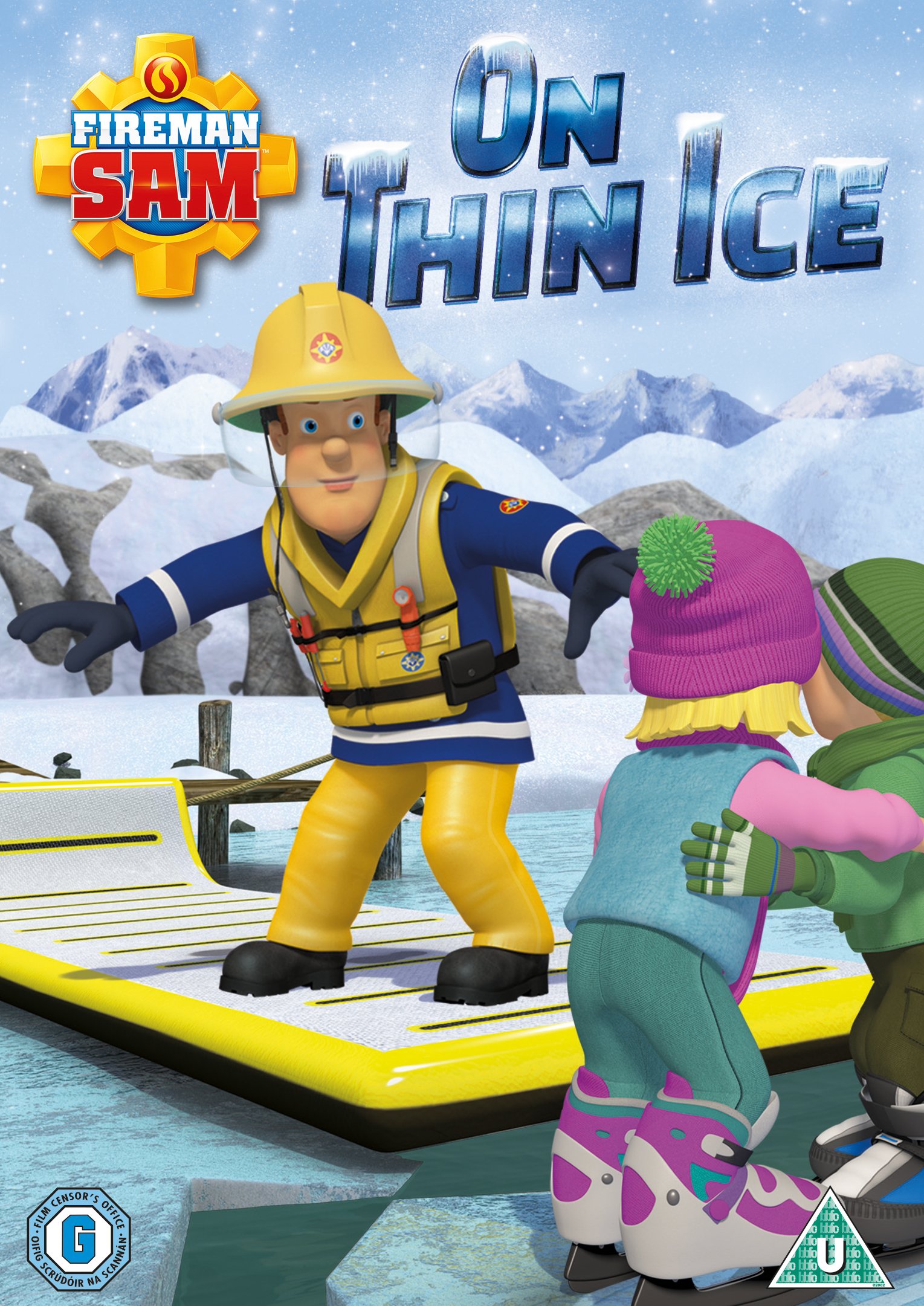 Fireman Sam: On Thin Ice DVD – Animated Children's Adventure Movie for Family Entertainment & Kids' Birthday Parties