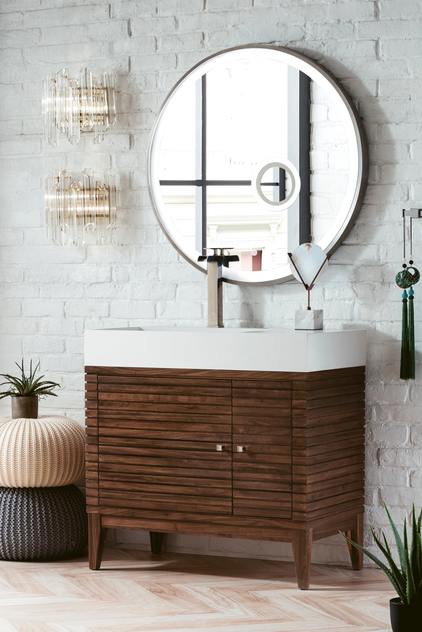 Mid Century Modern Linear 36