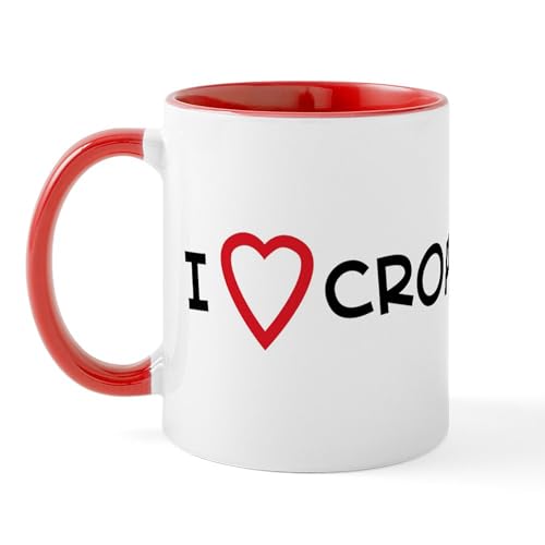 White/Red Inside - I Love Croatia Mug