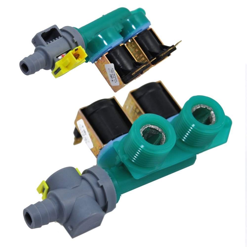 Whirlpool 8578340 Water Inlet Valve Replacement for Washing Machine - Compatible with Various Models, Durable & Easy Installation - Perfect for Laundry Room Repairs & Home Appliance Maintenance