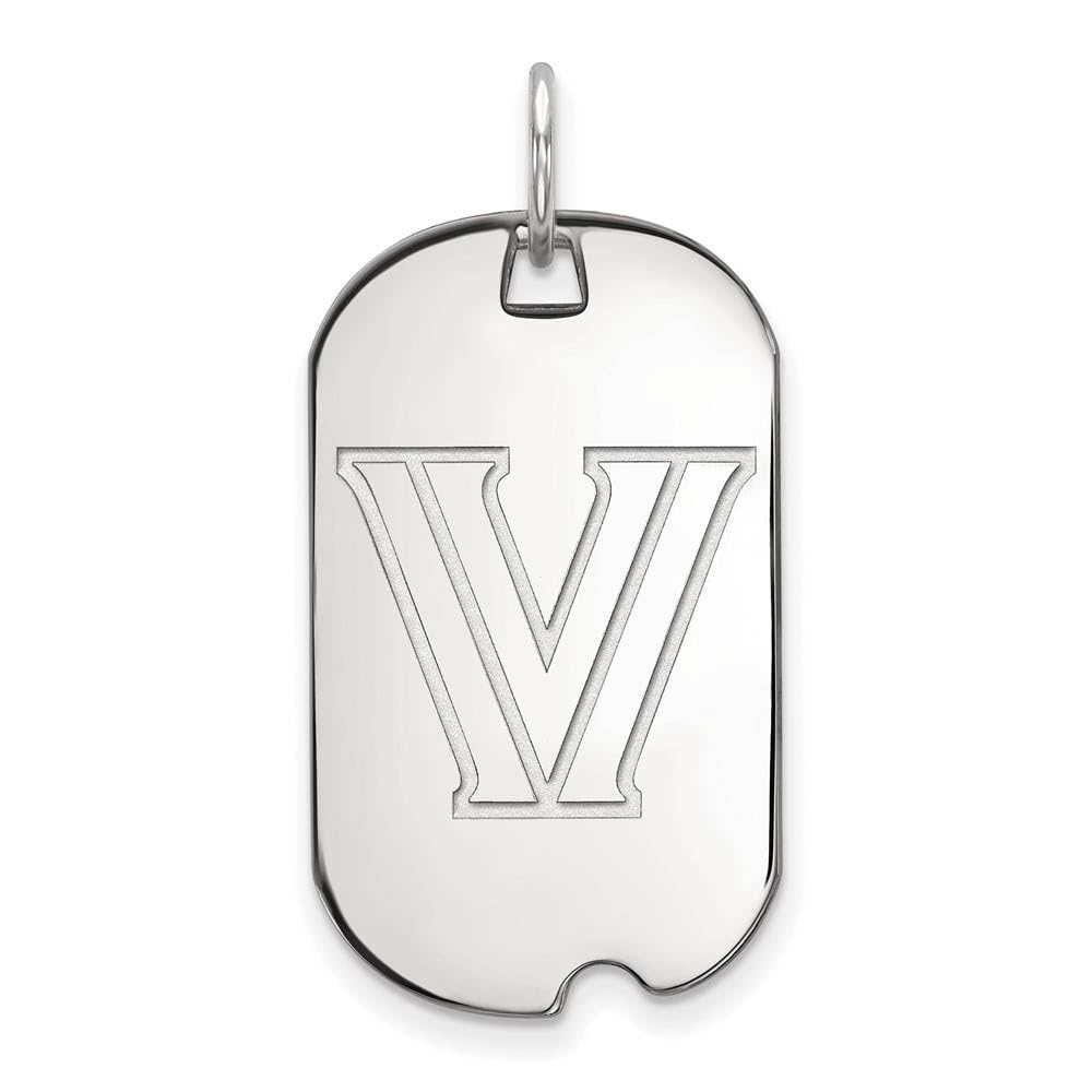 14k White Gold Small (1/2 Inch) Dog Tag for Pets - Personalized Engraved Pet ID Tag for Dogs & Cats - Perfect for Collars, Travel & Safety Identification