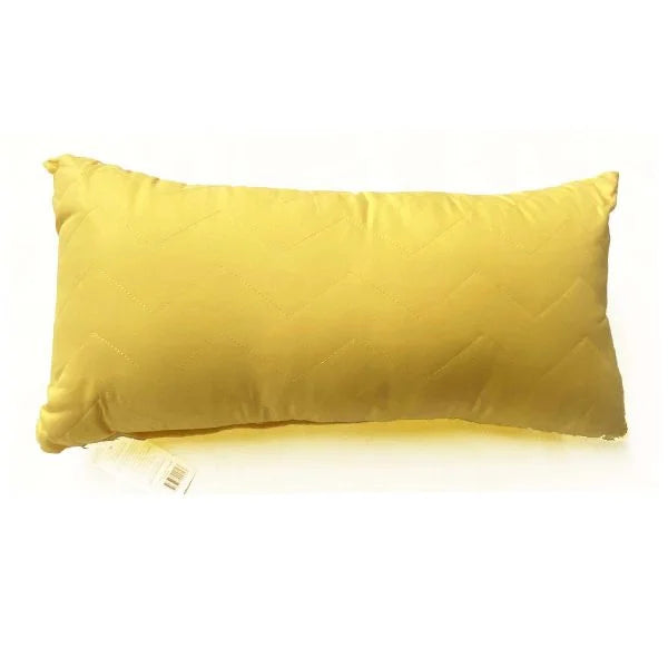 Chevron Yellow Long Filled Cushion by Bianca - Stylish Home Decor for Sofa, Bed & Living Room
