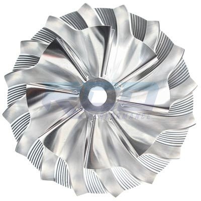 Mahle 6.0L Billet Turbocharger Compressor Wheel - High Performance Upgrade for Diesel Trucks & Racing Vehicles - Perfect for Ford Powerstroke, Duramax & Cummins Engines