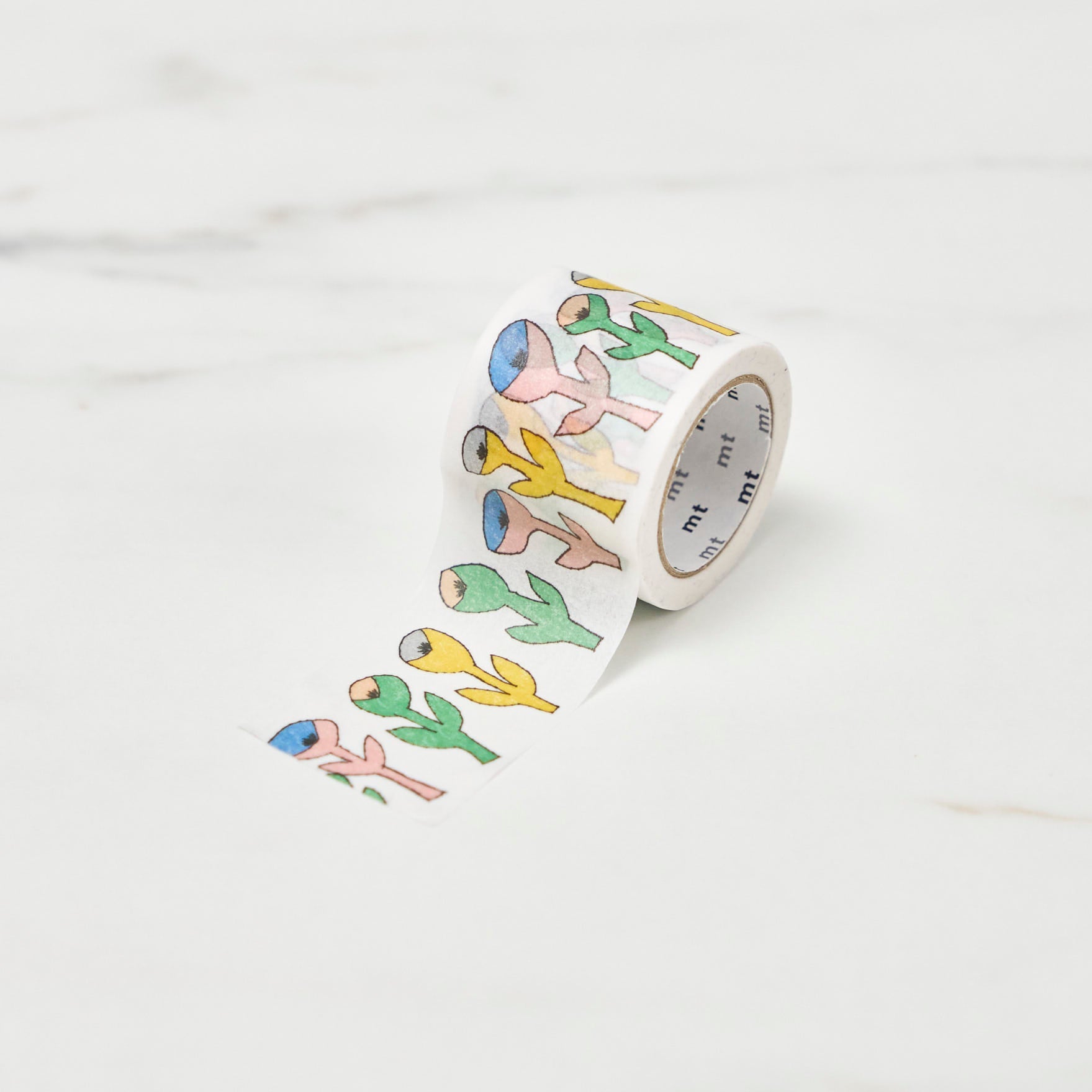 MT x Minä Perhonen Nature Doodle Series Masking Tape - Decorative Washi Tape for Scrapbooking, Journaling & DIY Crafts | Kamoi Kakoshi