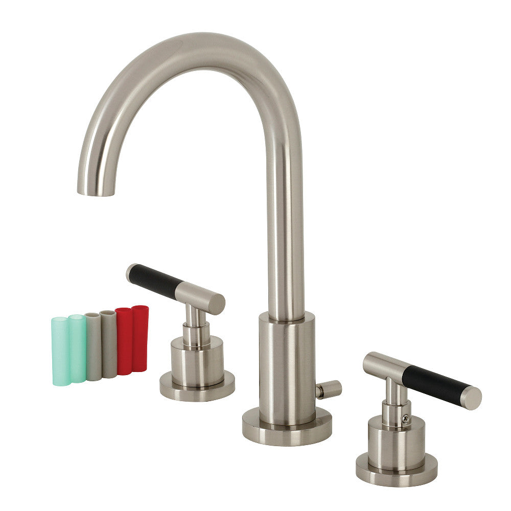 Kaiser Widespread Bathroom Faucet with Pop Up Drain - FSC8921CKL by Fauceture | Modern 8