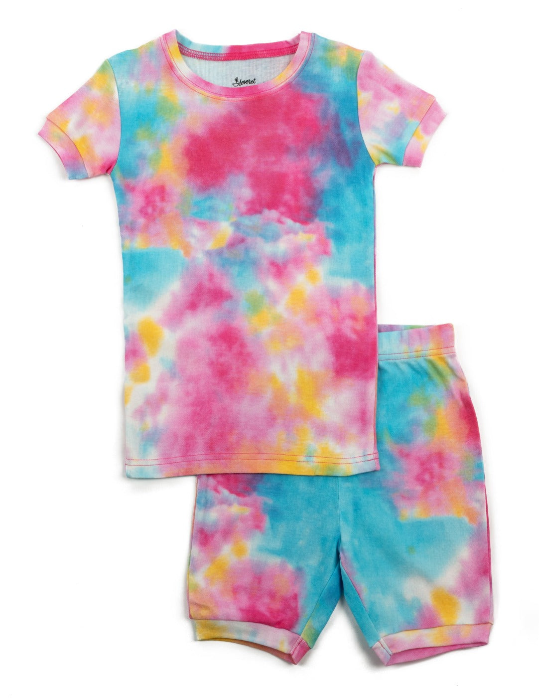 Tie Dye Matching Family Pajama Set - Soft Cotton Sleepwear for Women, Men & Kids - Cozy Christmas Holiday Pajamas for Family Photos & Matching Outfits