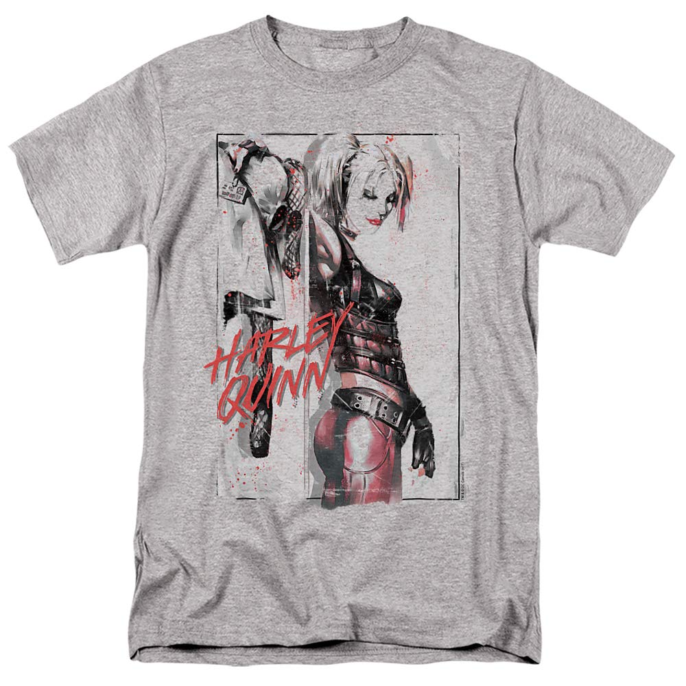 Harley Quinn Ink Wash Unisex T-Shirt for Men & Women - Casual Graphic Tee for Cosplay, Comic Con & Everyday Wear