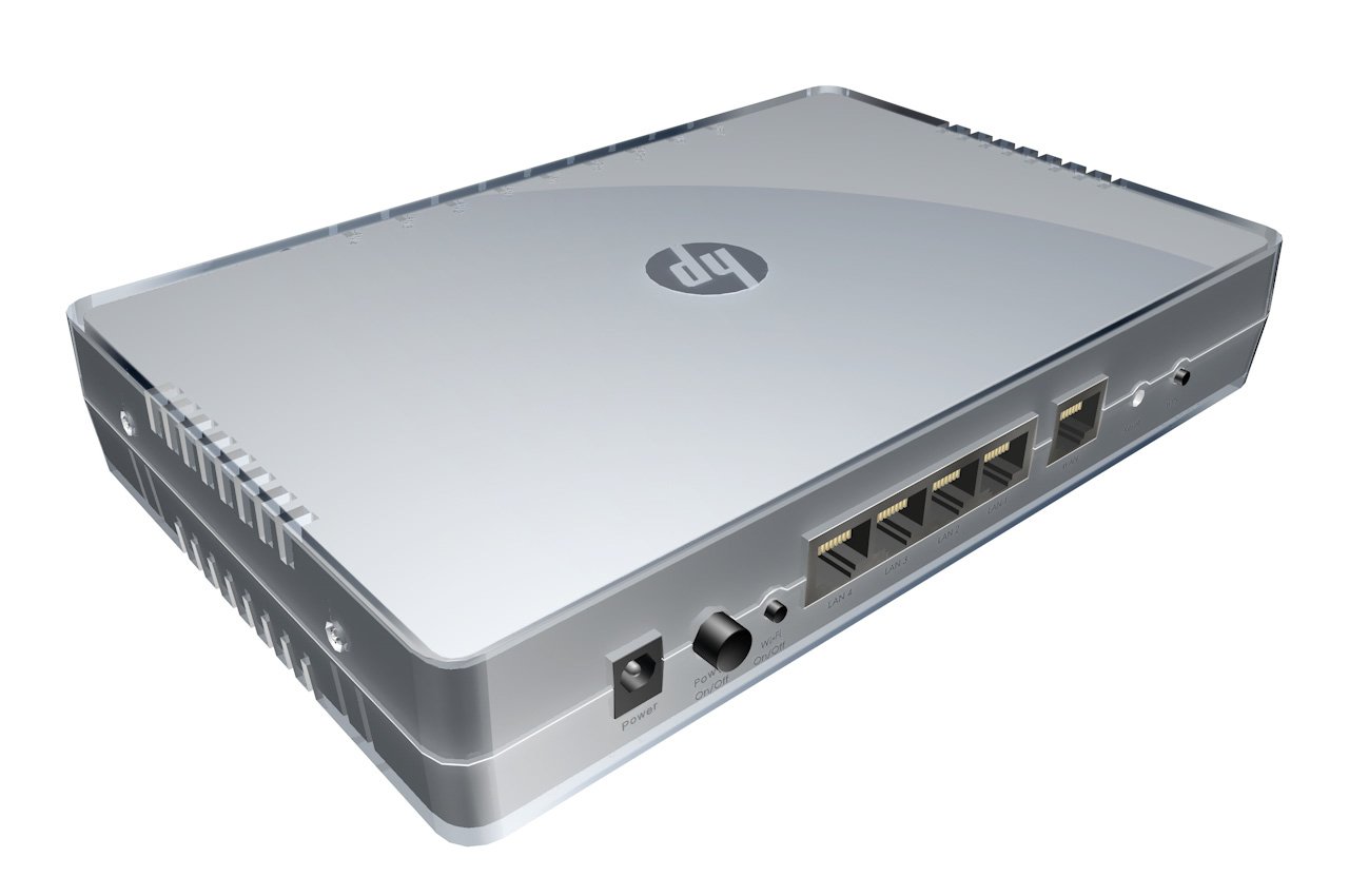HP J9974A R110 Dual Band Wireless VPN Router - 802.11n WiFi, 4-Port Gigabit Switch for Home & Small Business Network Security | Fast VPN Connections for Remote Work & Secure Online Browsing