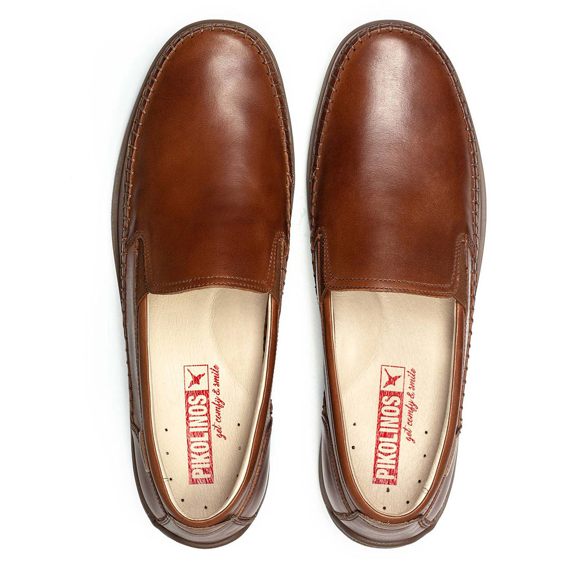 Pikolinos Marbella Men's Leather Loafers - Comfortable & Stylish Casual Shoes for Work, Travel & Everyday Wear