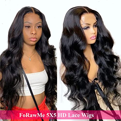 Body Wavy 5X5 HD Lace Closure Wigs