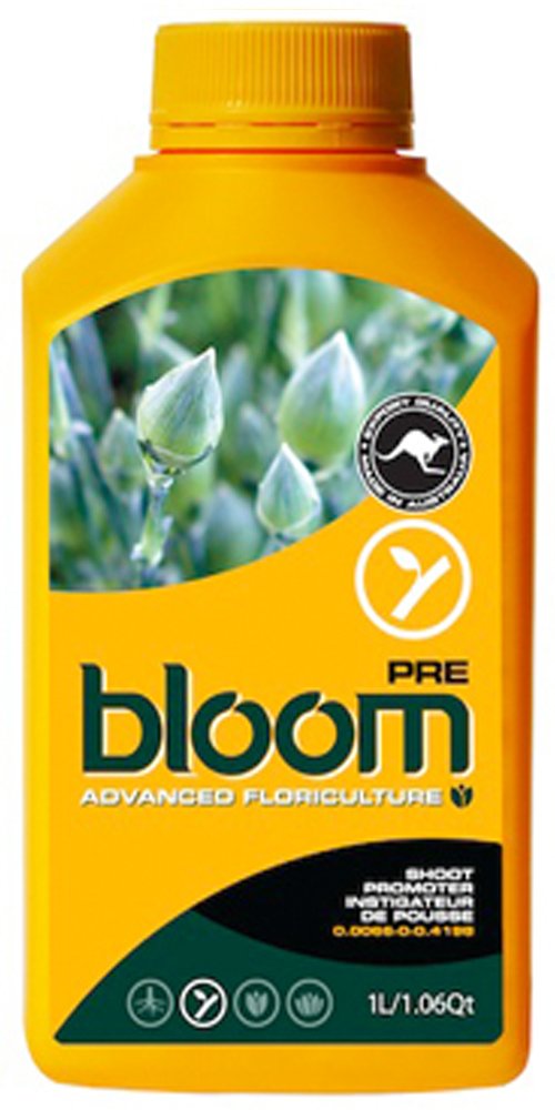 Bloom Pre 2.5L Yellow Water Bottle - BPA Free Leakproof Sports Bottle for Gym, Hiking & Outdoor Activities