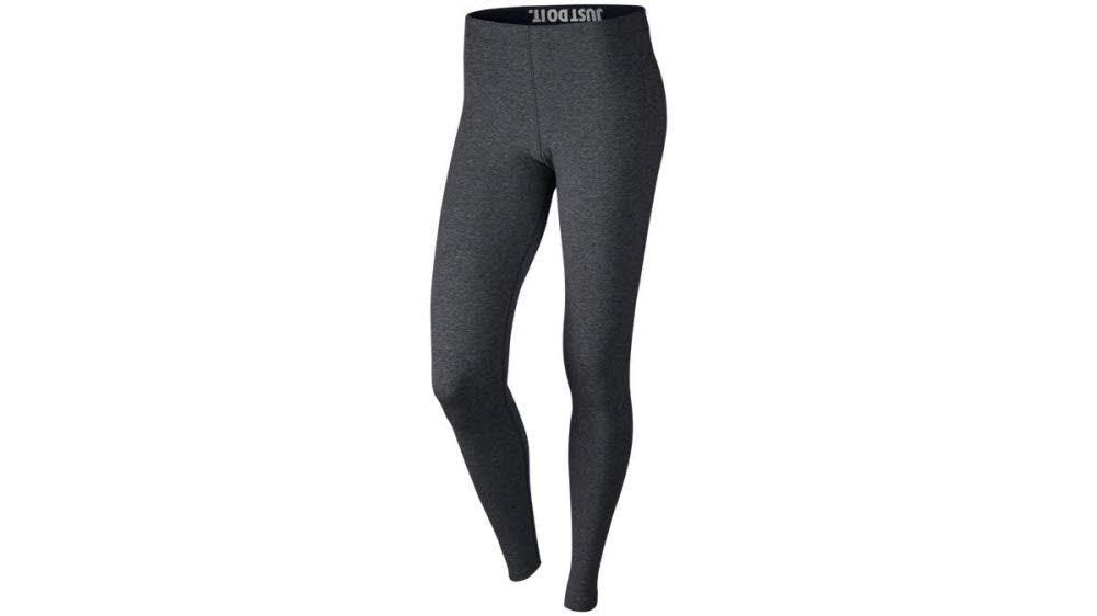 Nike Women's Logo Leggings - High Waisted Workout Tights for Yoga, Running & Gym - Breathable & Comfortable Athletic Wear
