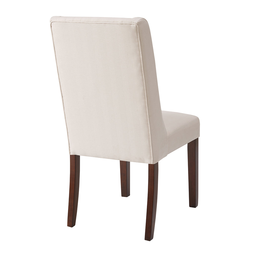 Brody Wing Dining Chairs Set of 2 - Modern Upholstered Accent Chairs for Dining Room, Kitchen, or Breakfast Nook - Comfortable & Stylish Home Decor