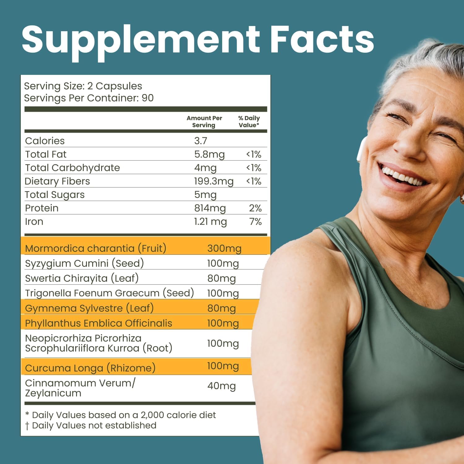 CuraLin Blood Sugar Support Supplement - Clinically Proven, 100% Natural with 9 Potent Ingredients | 3 Month Supply (3 Pack) | Helps Maintain Healthy Glucose Levels | Ideal for Diabetes Management & Metabolic Health