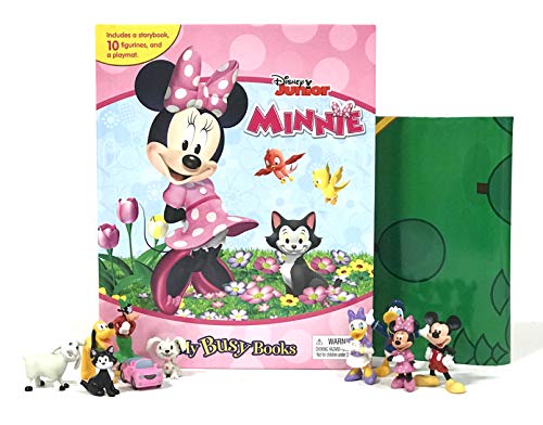 Disney Minnie Mouse My Busy Books - Interactive Learning Activity Toy for Toddlers & Kids | Perfect for Travel, Preschool Education & Quiet Playtime