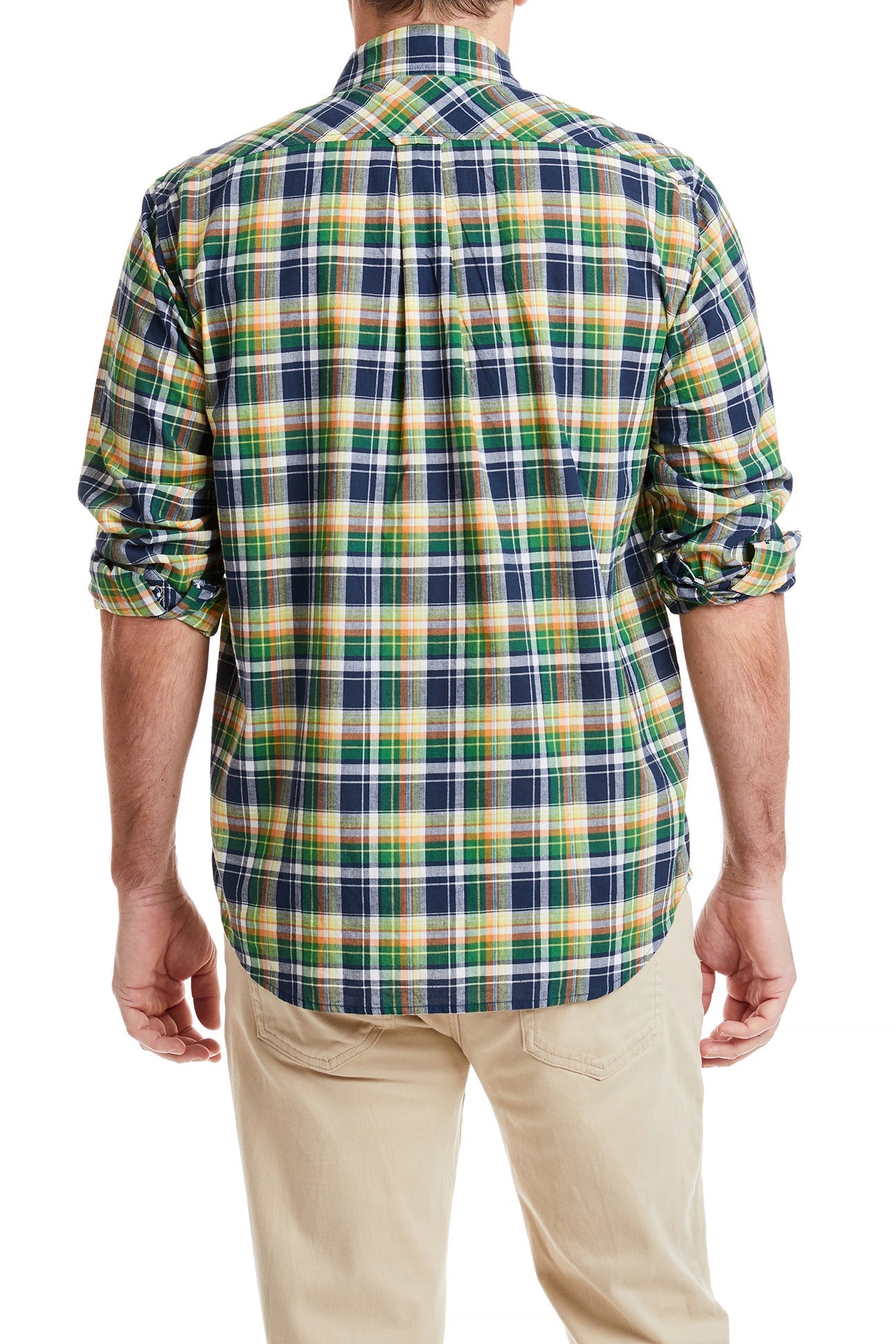 Chase Shirt Sag Harbor Madras - Stylish Casual Button-Down for Men | Perfect for Summer Outings, Beach Vacations & Weekend Getaways