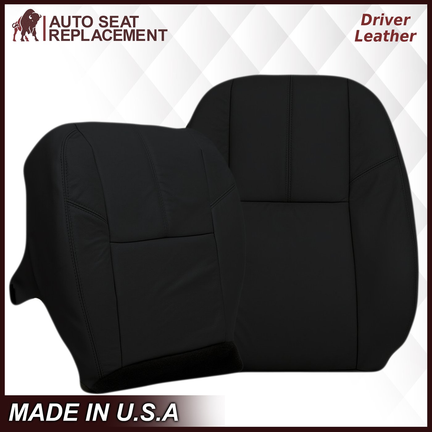 2007-2014 GMC Yukon & Sierra Custom Fit Seat Covers - Premium Black Car Seat Protectors for Trucks & SUVs | Durable & Stylish Interior Upgrade for Daily Commute & Road Trips