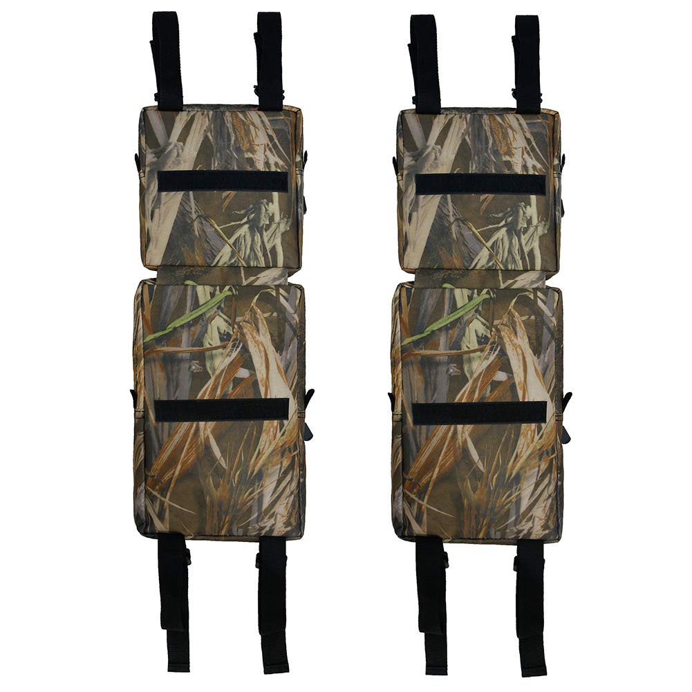 Universal 2-Pack ATV Fender Bags & Motorcycle Tank Saddlebags - Waterproof Rear Storage Tool Pouches for UTV, Dirt Bike, ATV Accessories | Perfect for Off-Road Adventures, Camping & Outdoor Gear Storage