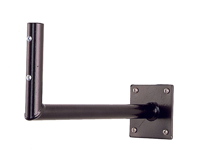 Heavy Duty Steel Weathervane Wall Bracket - 12 Inch Extended Mount for Outdoor Decor | Perfect for Garden, Patio, and Barn Decoration