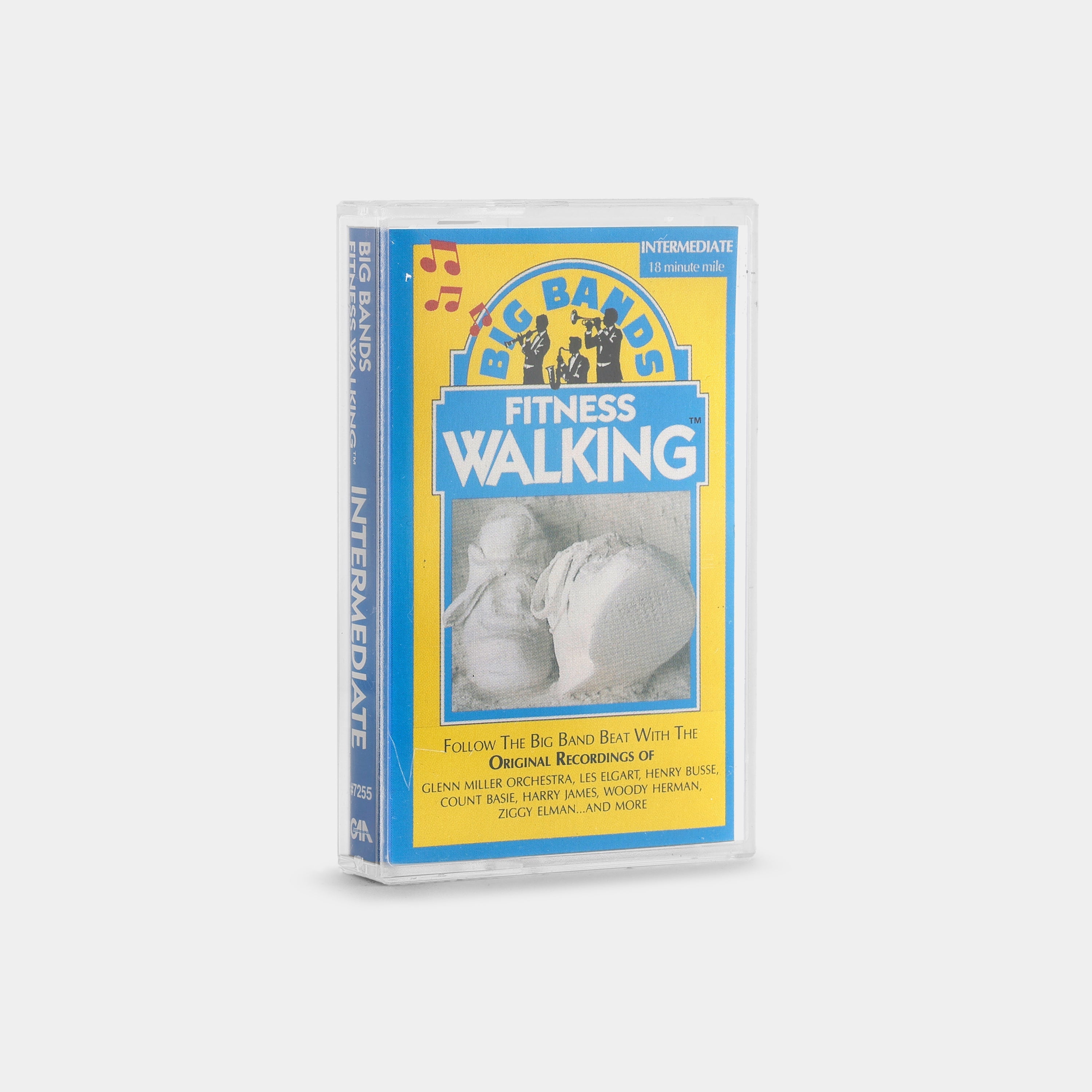 Big Bands Fitness Walking: Intermediate Workout Cassette Tape for Home Exercise & Cardio Training - Perfect for Treadmill, Indoor Walking & Senior Fitness Routines