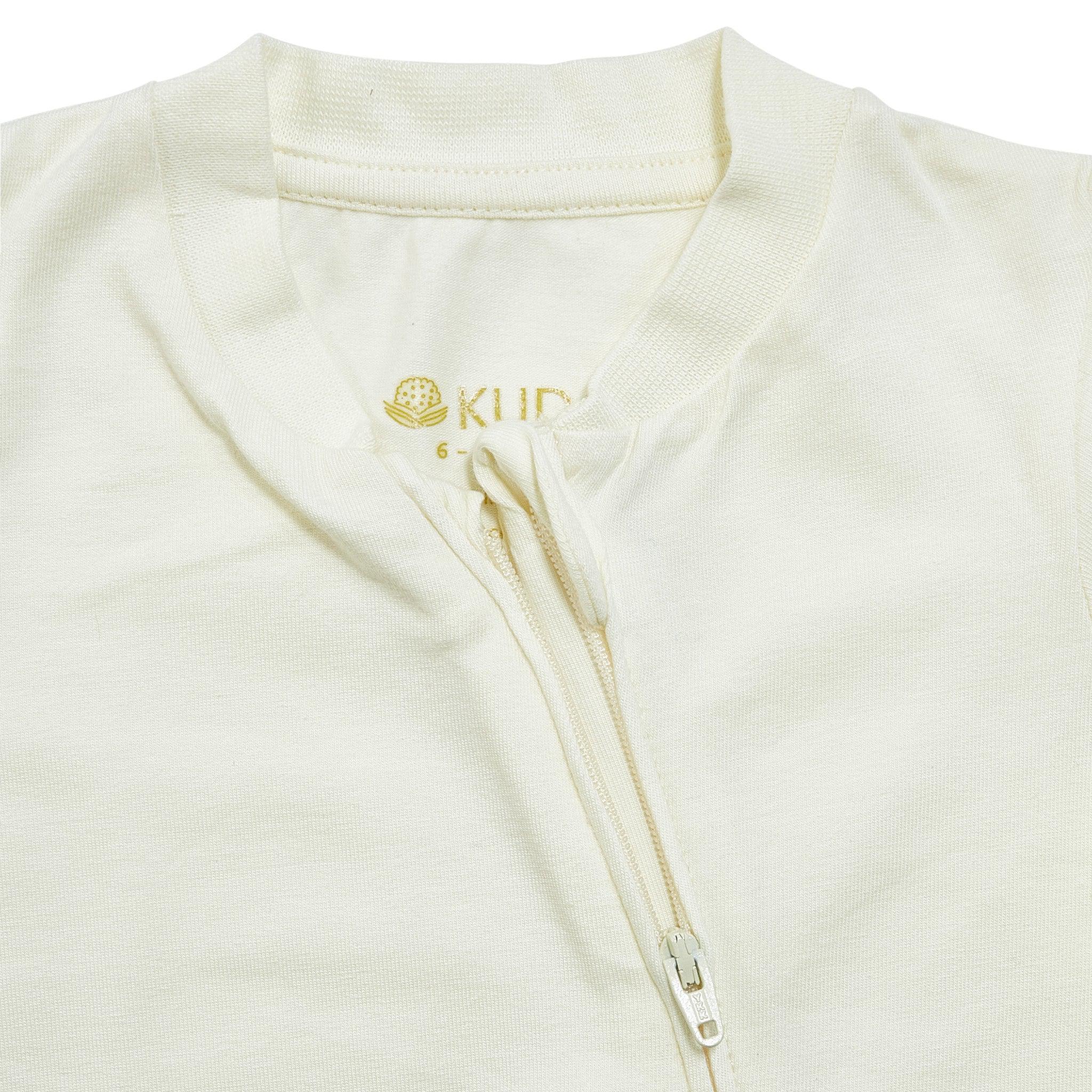 Organic Long Sleeve Zip-Up Baby Onesie - Soft Cotton Sugar Cookie Print - Perfect for Newborns, Infants & Toddlers - Cozy Outfit for Playtime, Naptime & Family Photos