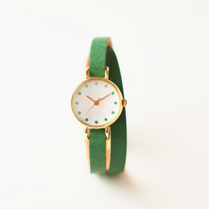 Elegant Women's Verdigris Wristwatch - Japanese Handcrafted Quartz Watch for Women | Perfect for Office, Date Night & Special Occasions