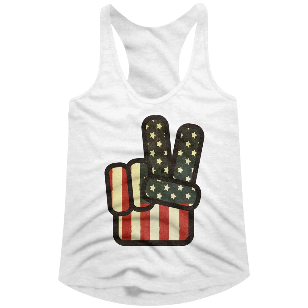 USA Patriotic American Flag Women's Tank Top - Graphic Tee for Summer & 4th of July Celebrations - Perfect for BBQ, Beach Outings & Independence Day Parties