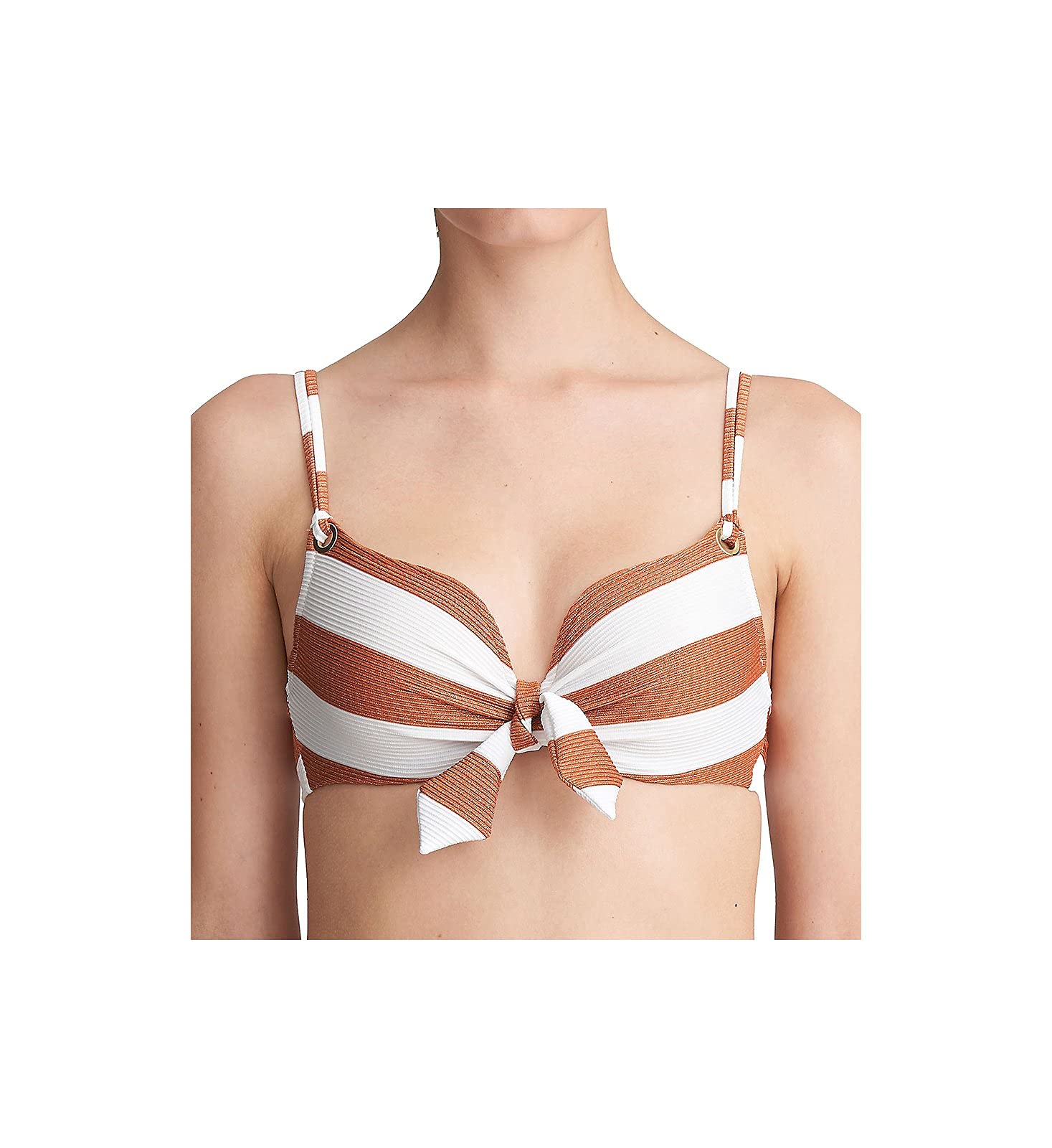 Marie Jo Women's Fernanda Heart Shaped Padded Bikini Swim Top - Push Up Support & Adjustable Straps | Perfect for Beach Vacations, Pool Parties & Summer Getaways