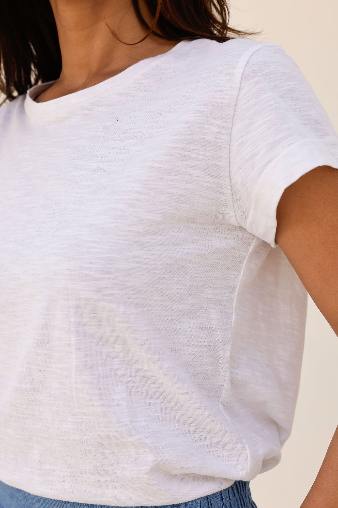 Organic Cotton T-Shirt for Men & Women | Soft Breathable White Tee | Casual Wear, Gym, Lounge & Everyday Outfits