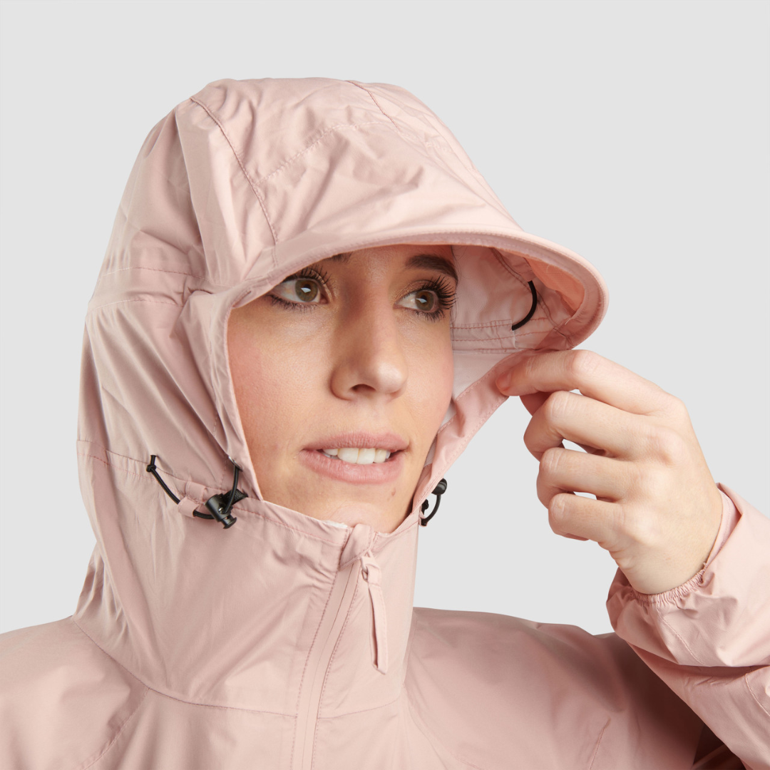 Ultimate Direction Women's Deluge Jacket - Lightweight Waterproof Running Jacket for Outdoor Hiking & Trail Running in All Weather Conditions