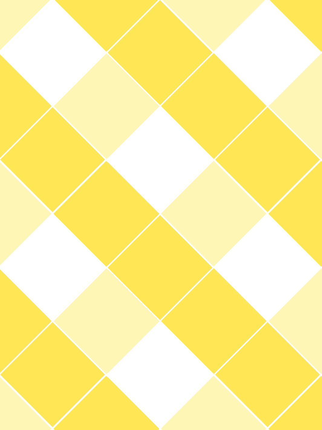 Fisher Price™ Yellow Diamond Pattern Wallpaper - Perfect for Kids' Rooms, Nurseries & Play Areas