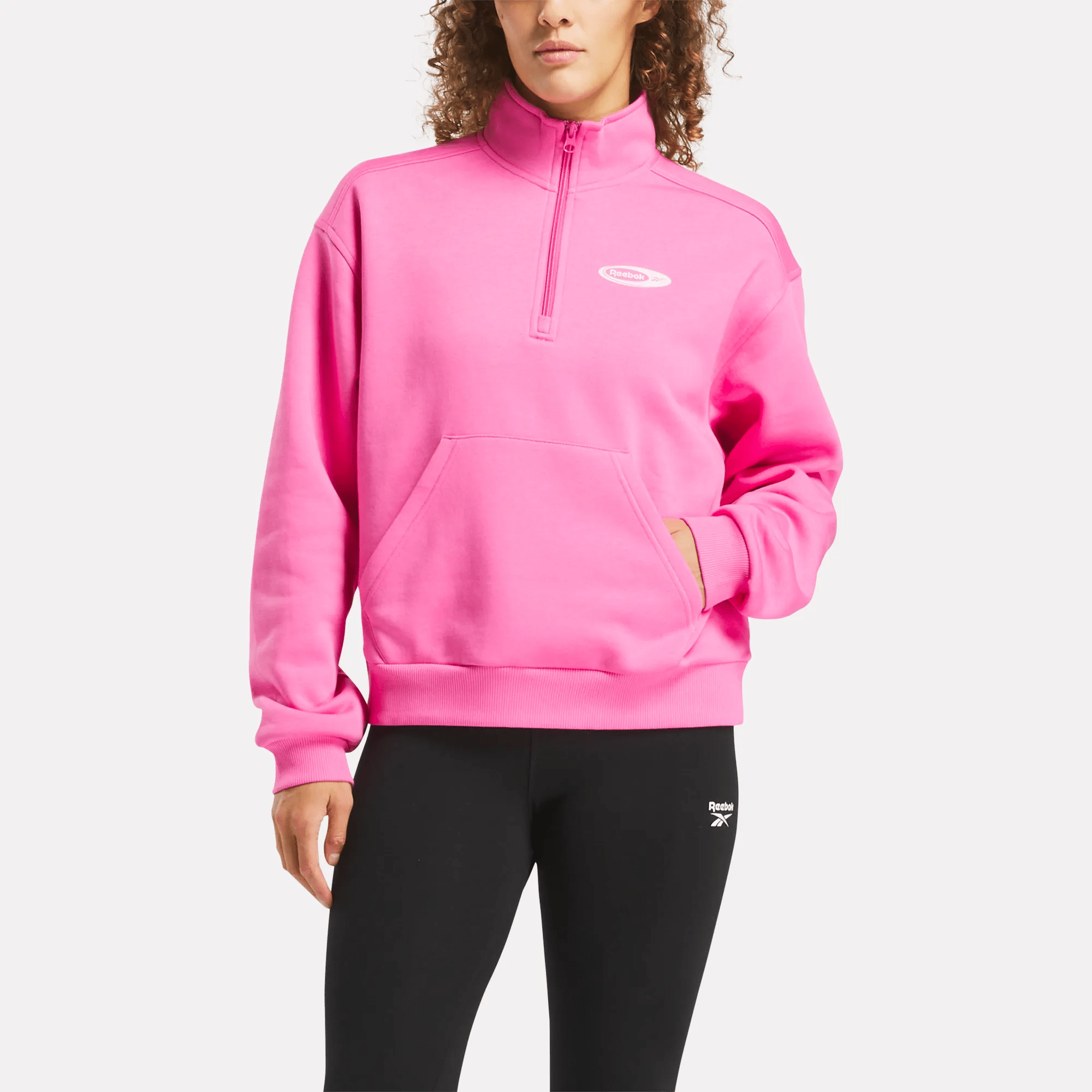 Women's ID Energy Brand Proud Mid Layer Jacket - Lightweight Fleece Pullover for Hiking, Running & Outdoor Activities