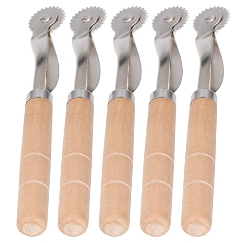 Premium Leather Needle Stitch Tracking Wheels - Comfortable & Rust-Resistant Marking Tool for Sewing, Leathercraft & DIY Projects | Perfect for Pattern Transfer, Quilting & Fabric Marking